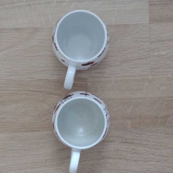 Konitz Coffee Collage set of Mugs 12 oz Germany New - Picture 3 of 6